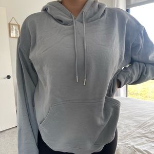 H&M Hoodie- Light gray-blue